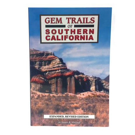 livre sur les sentiers de pierres précieuses en Californie du Sud