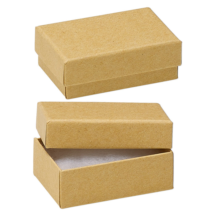 Kraft Paper, Cotton-Filled Rectangle Box