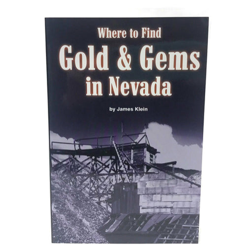 Or et pierres précieuses au Nevada livre de rockhound